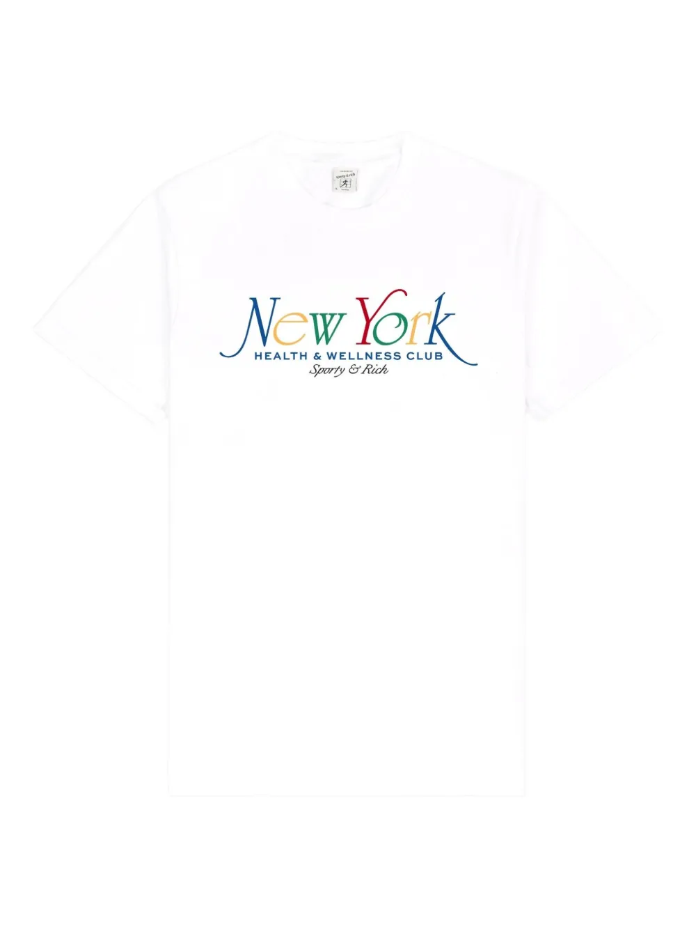 Sporty & Rich NY 94 Tシャツ - ホワイト Sporty & Rich NY 94 Tシャツ - ホワイト