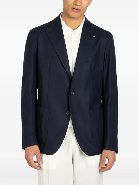 Tagliatore single-breasted patch-pocket blazer