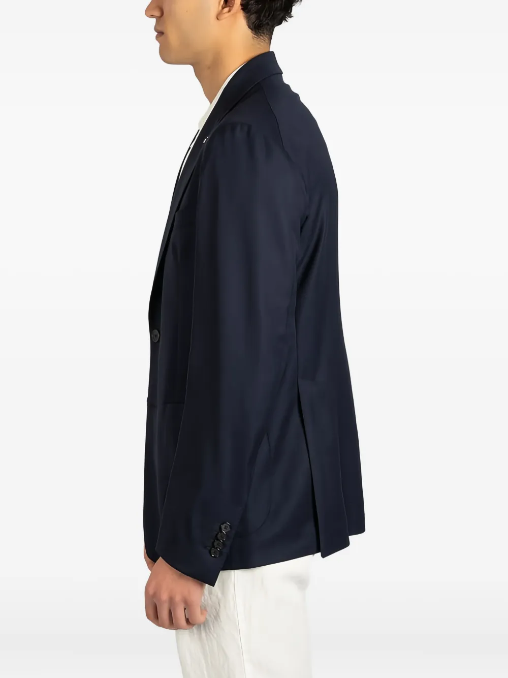 Tagliatore Blazer met enkele rij knopen Blauw