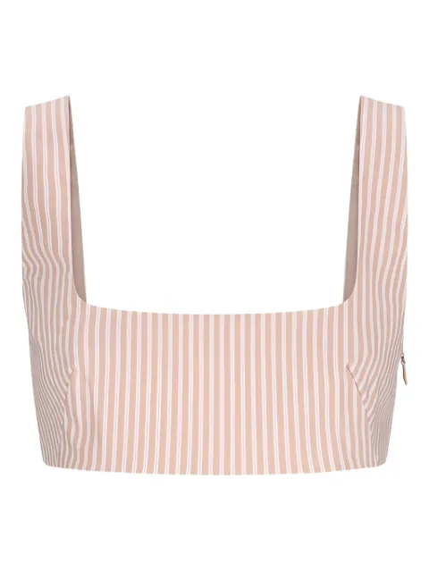 THE ANDAMANE top estilo bralette con cuello cuadrado