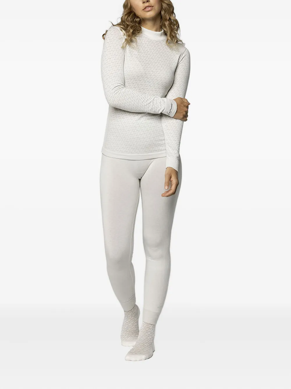 LAMUNT monogram-print jumper | Knitted Sweaters | Image 2