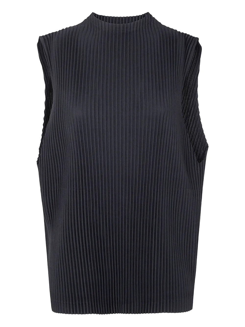 Homme Plissé Issey Miyake plissé-effect top