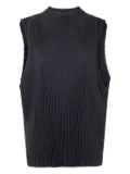 Homme Plissé Issey Miyake plissé-effect top - Black