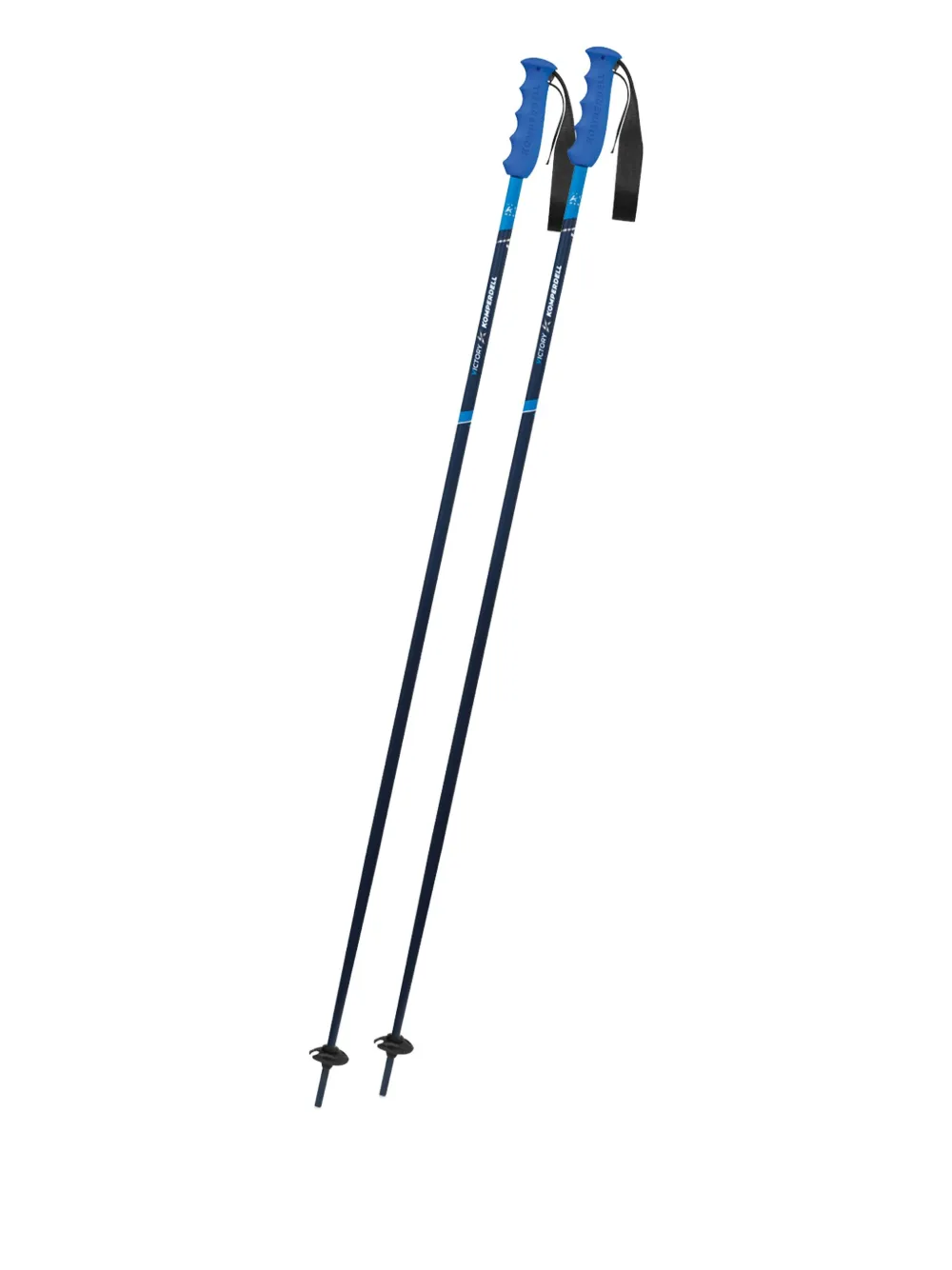 KOMPERDELL skistokken Blauw