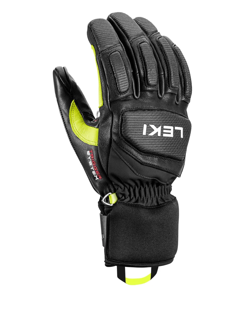 LEKI logo-print gloves | Black | Image 1