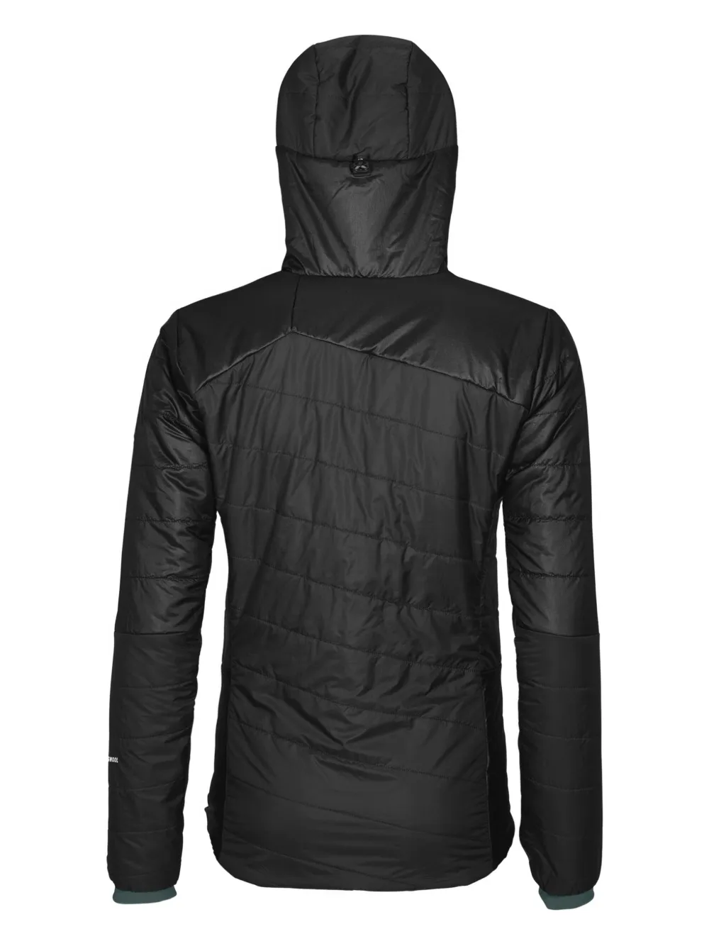 ORTOVOX logo-print ski jacket - Zwart
