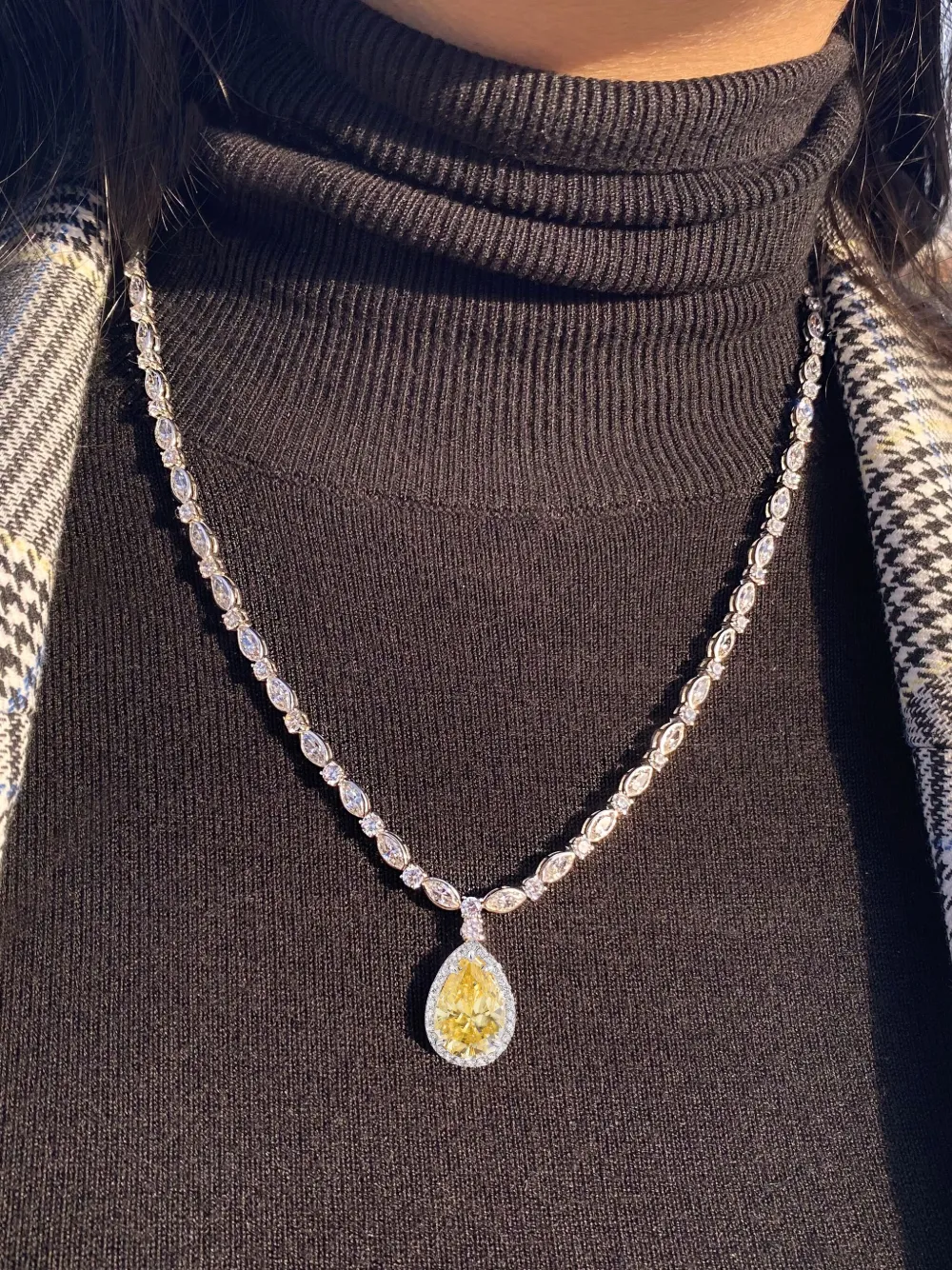 Juwelina Paris Aurelie necklace - Zilver