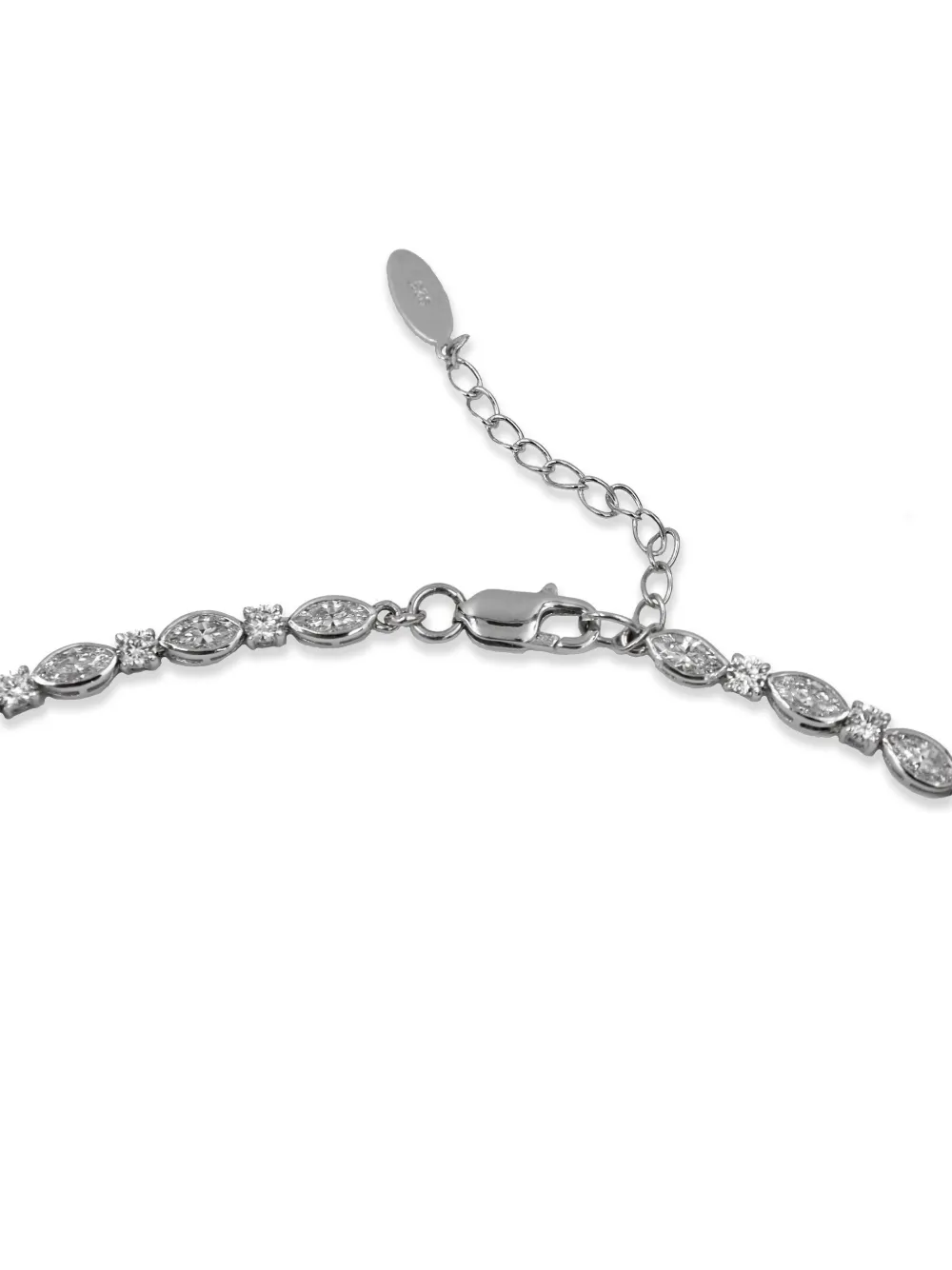  Juwelina Paris Aurelie Necklace - Silver 