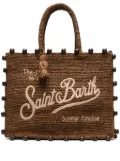 MC2 Saint Barth Vanity Raffia tote bag - Brown