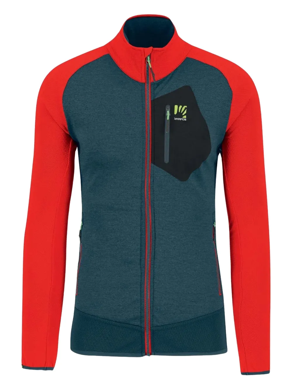 KARPOS logo-print performance jacket | azul | Image 1