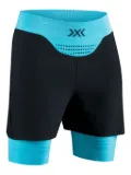 X BIONIC logo-print shorts - Blue