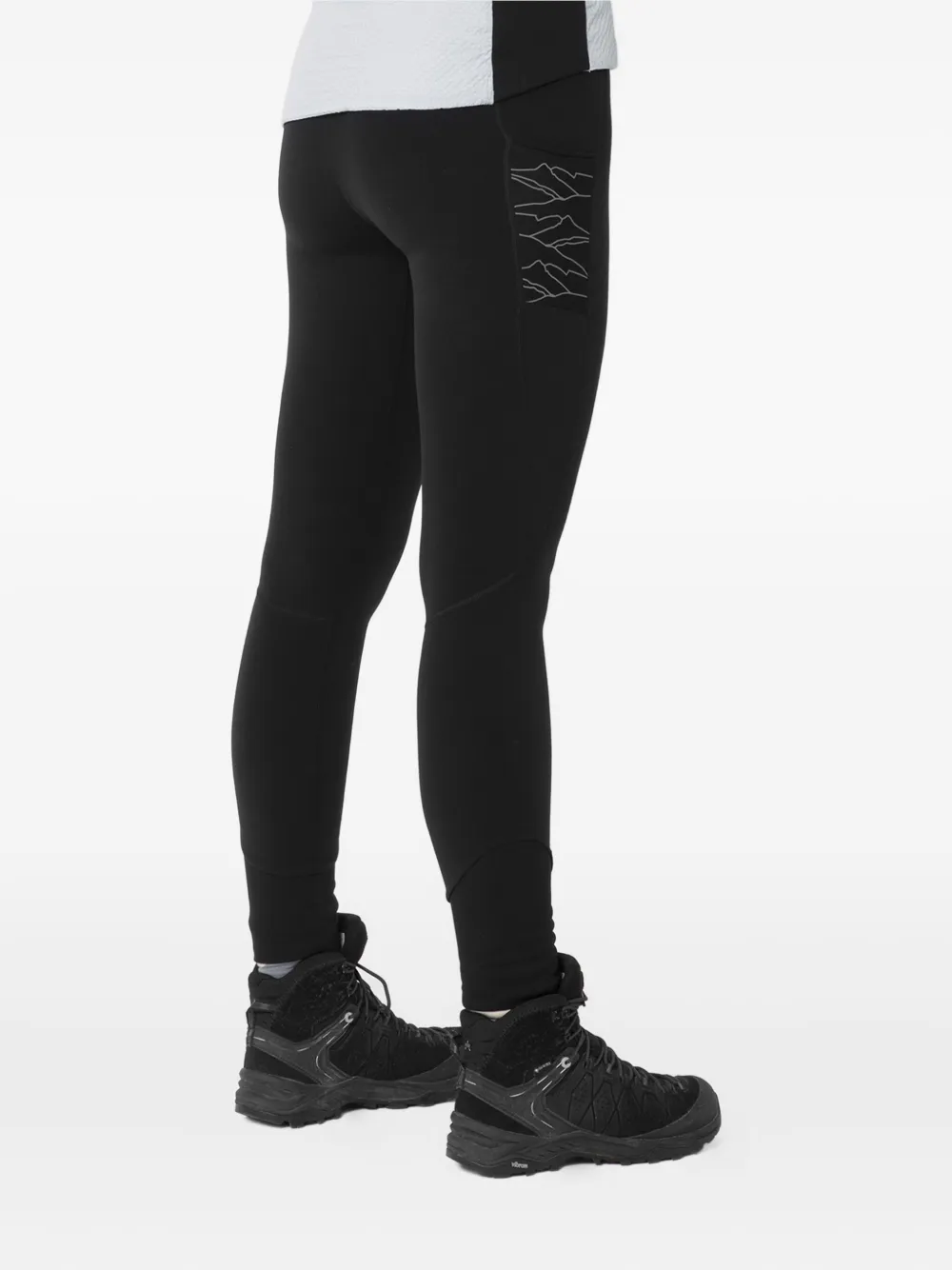 LAMUNT Anna Mountain legging Zwart