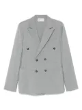 The Editor mélange-effect blazer - Grey