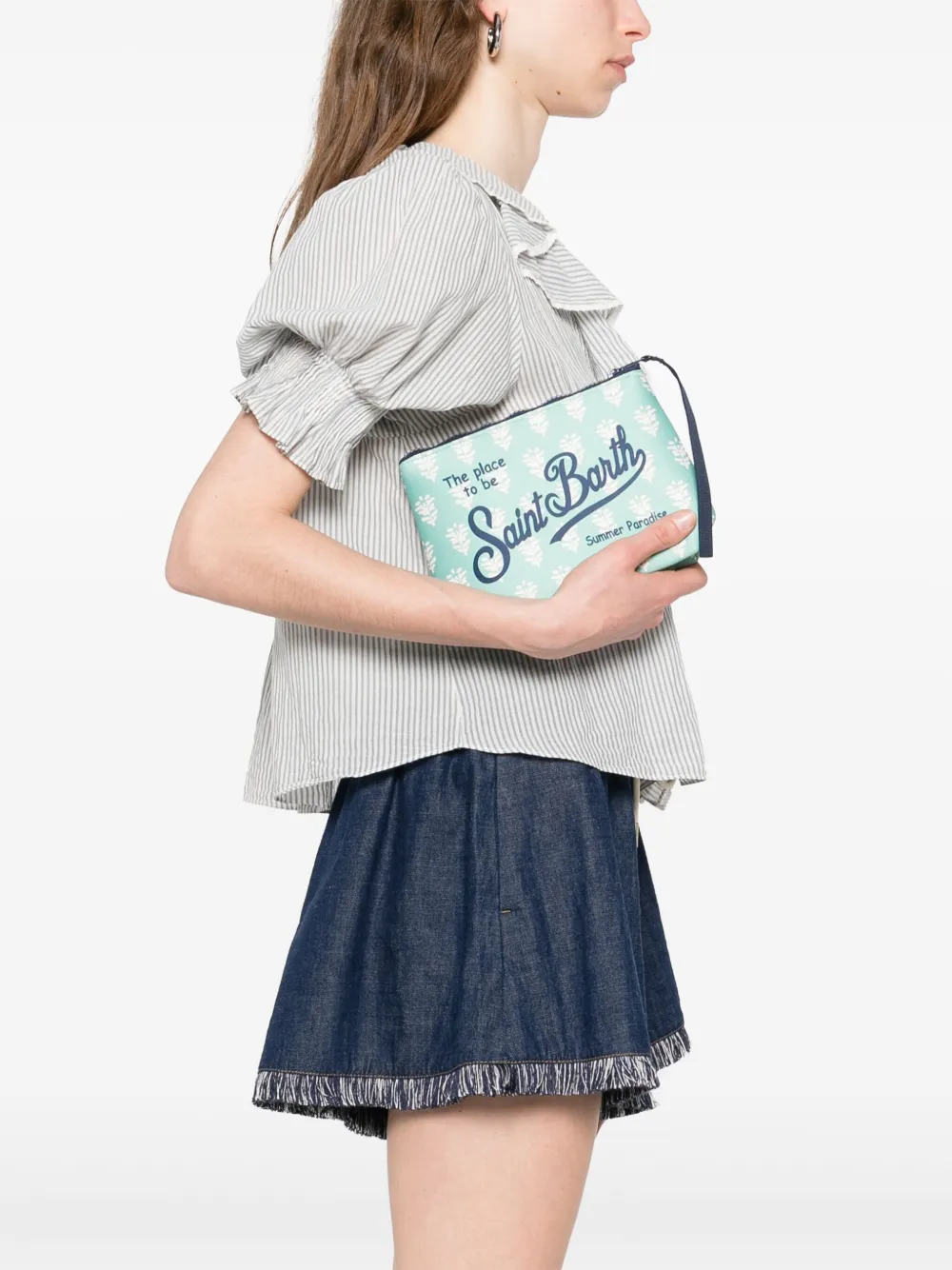 MC2 Saint Barth Aline clutch - Groen