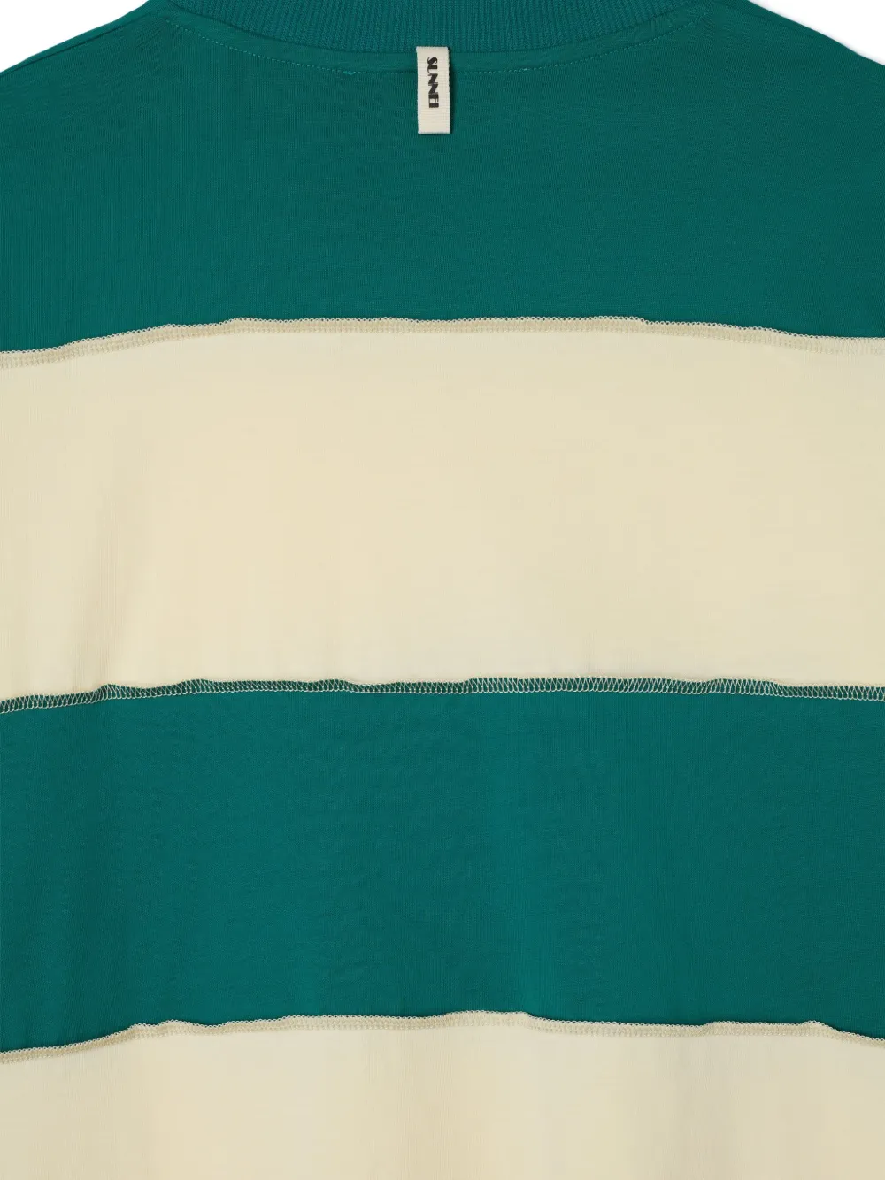 Sunnei Gestreept T-shirt Groen