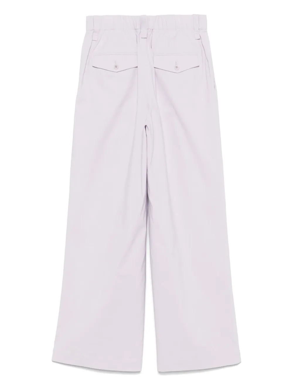 Issey Miyake Broek met wijde pijpen - Paars