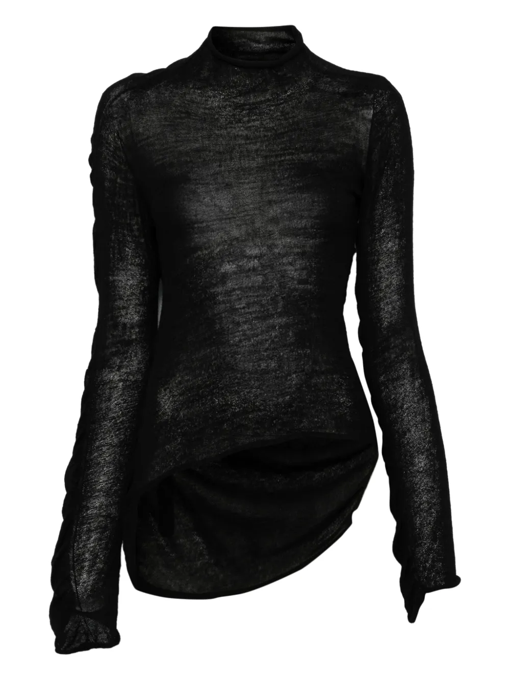 Issey Miyake wool top | Black | Image 1
