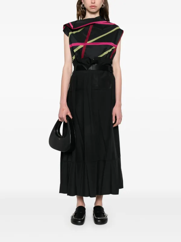 132 5. Issey Miyake Pleated Skirt | Black | FARFETCH HK