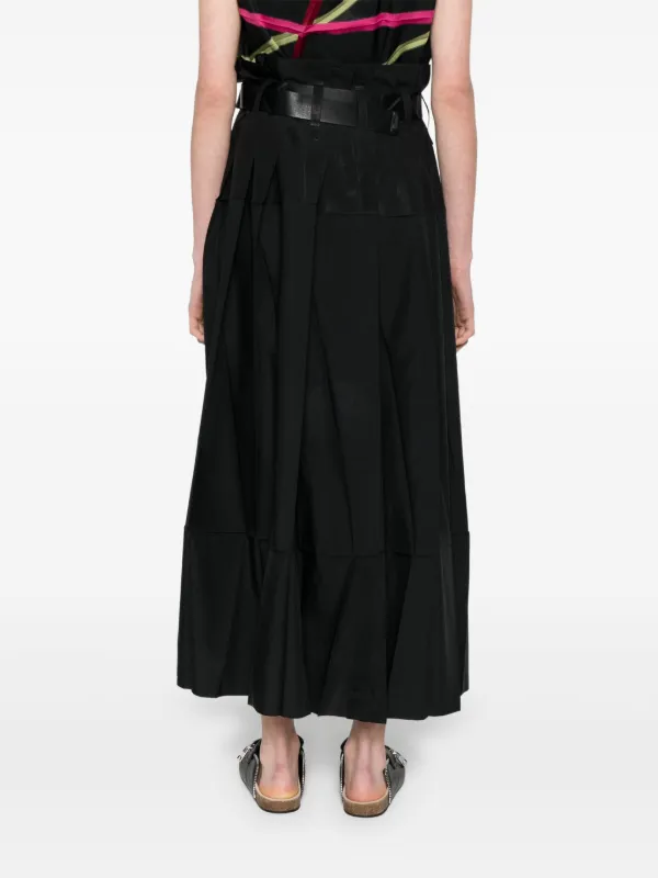 132 5. Issey Miyake プリーツ スカート | ブラック | FARFETCH JP