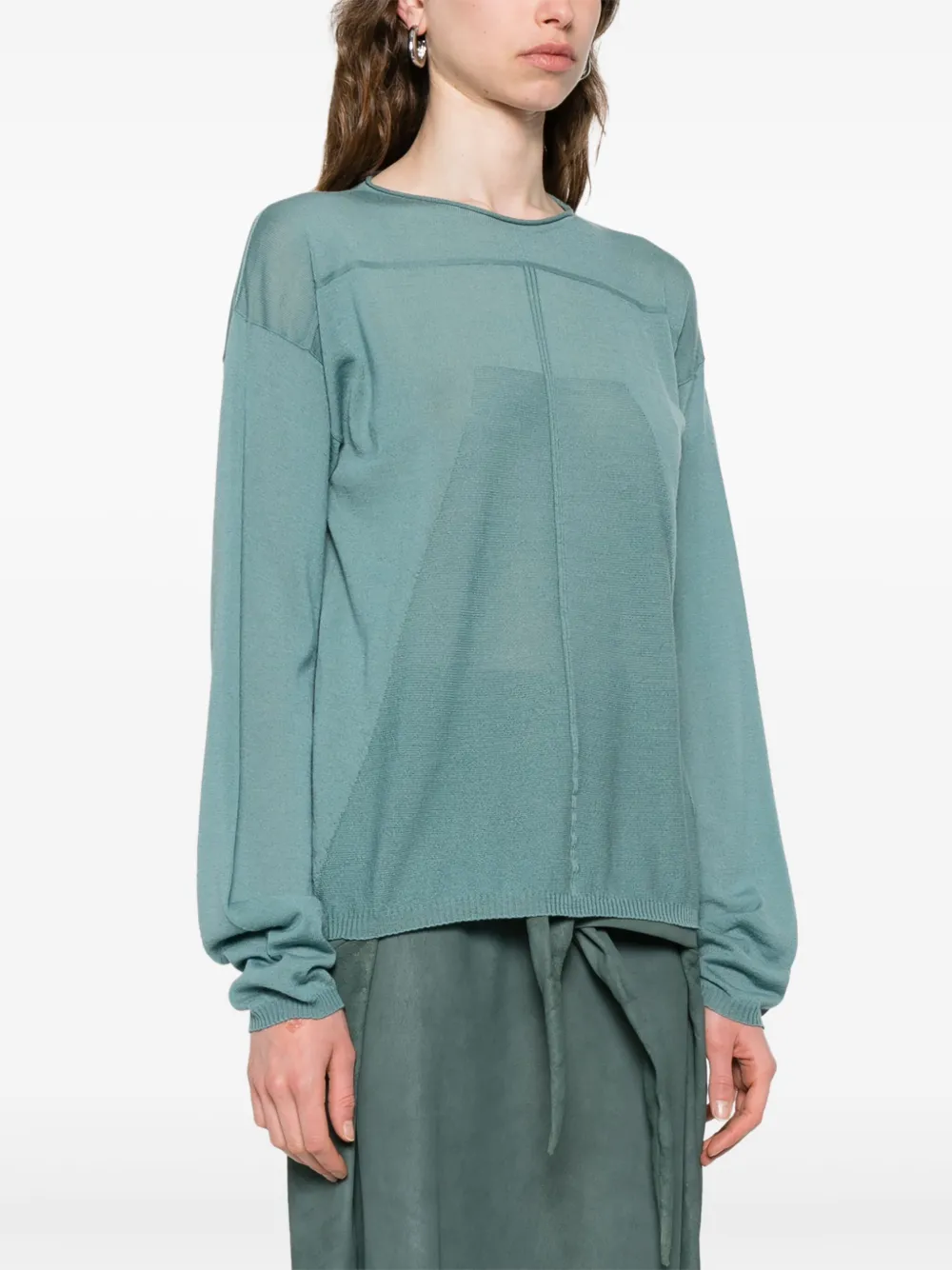 Rick Owens Trui van scheerwol Groen