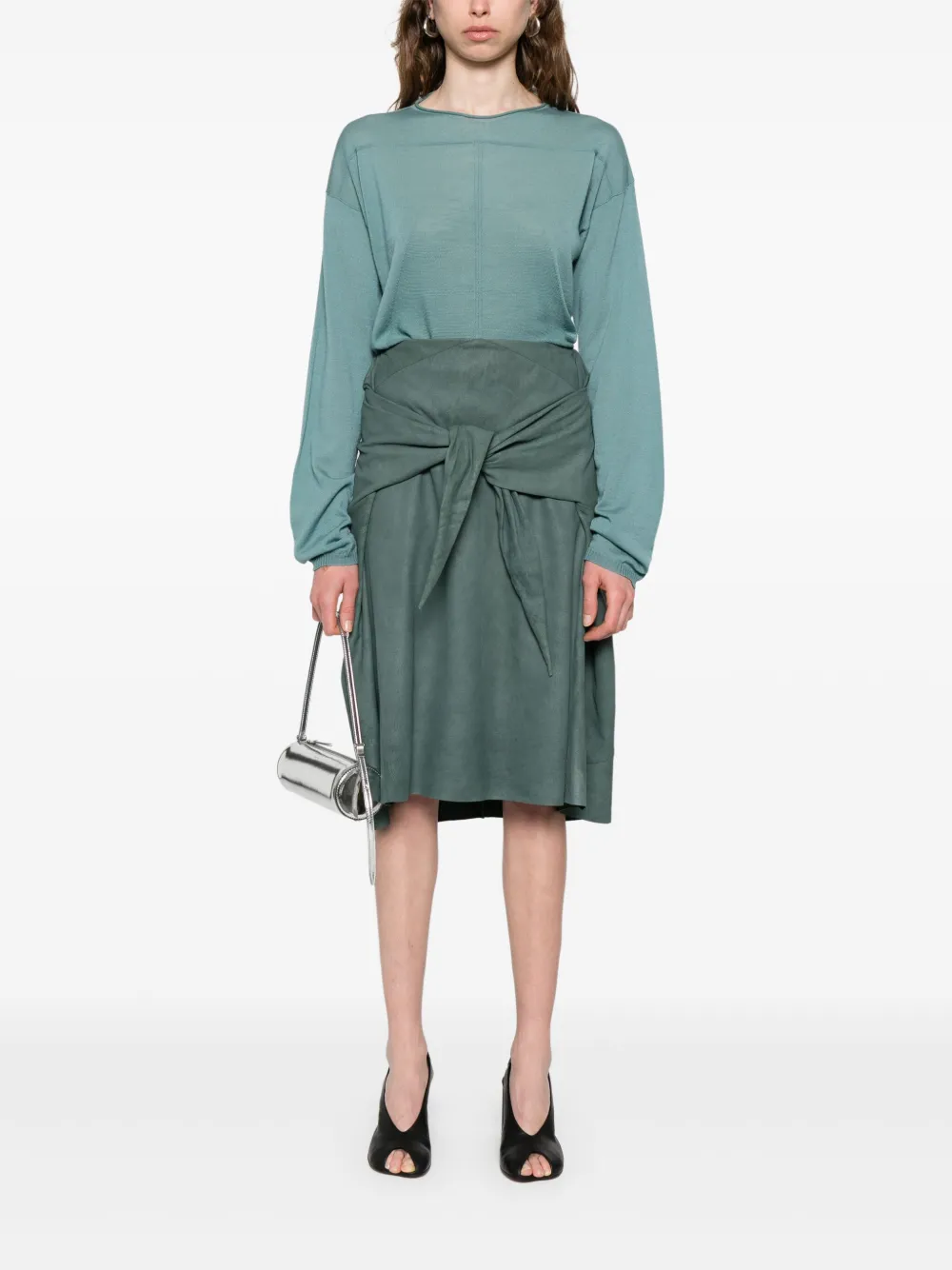 Rick Owens suéter con cuello redondo | Suéteres | Image 2
