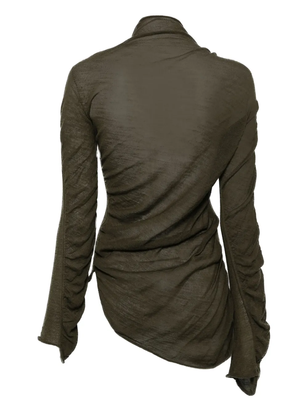 Issey Miyake Wollen top - Groen