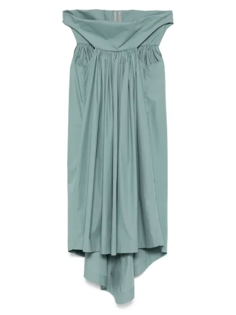 Rick Owens asymmetric midi dress