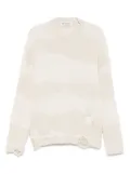OUR LEGACY distressed sweater - Neutrals
