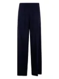 Liviana Conti pleat-detailing trousers - Blue