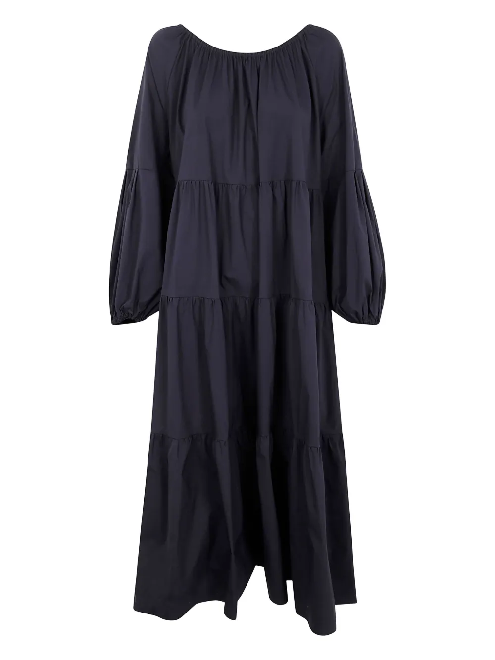 poplin midi dress