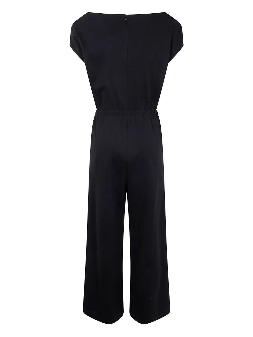 Liviana Conti Jersey jumpsuit - Zwart