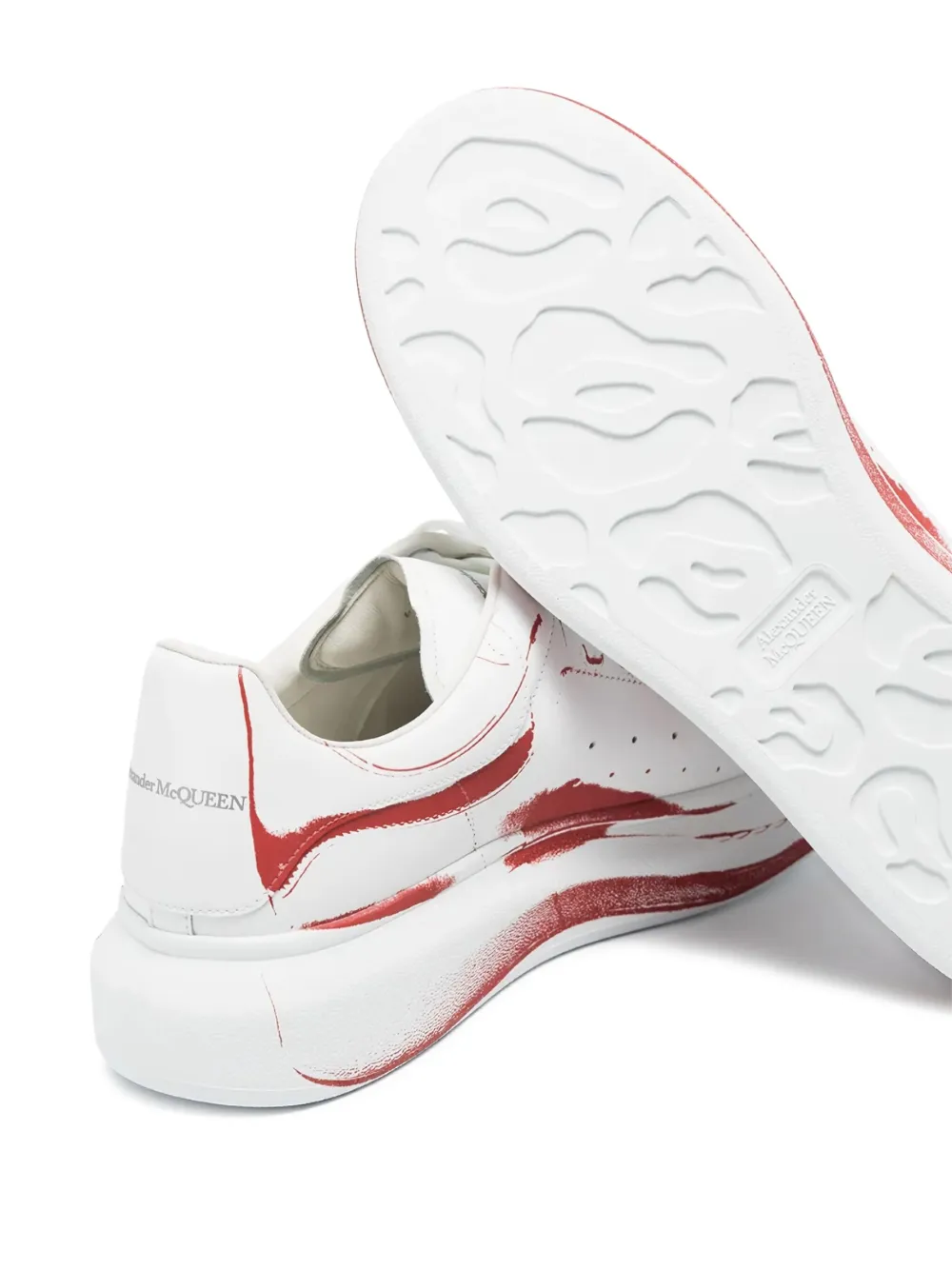 Alexander McQueen Pre-Owned baskets à effet signature | Image 2