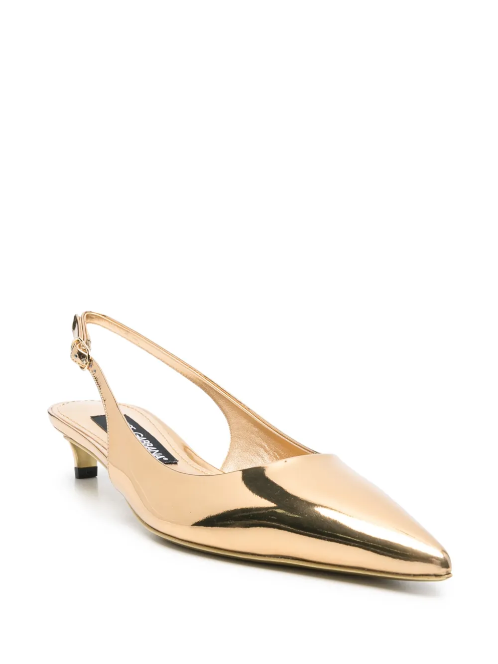 Dolce & Gabbana Pre-Owned 35 mm Lollo pumps - Goud