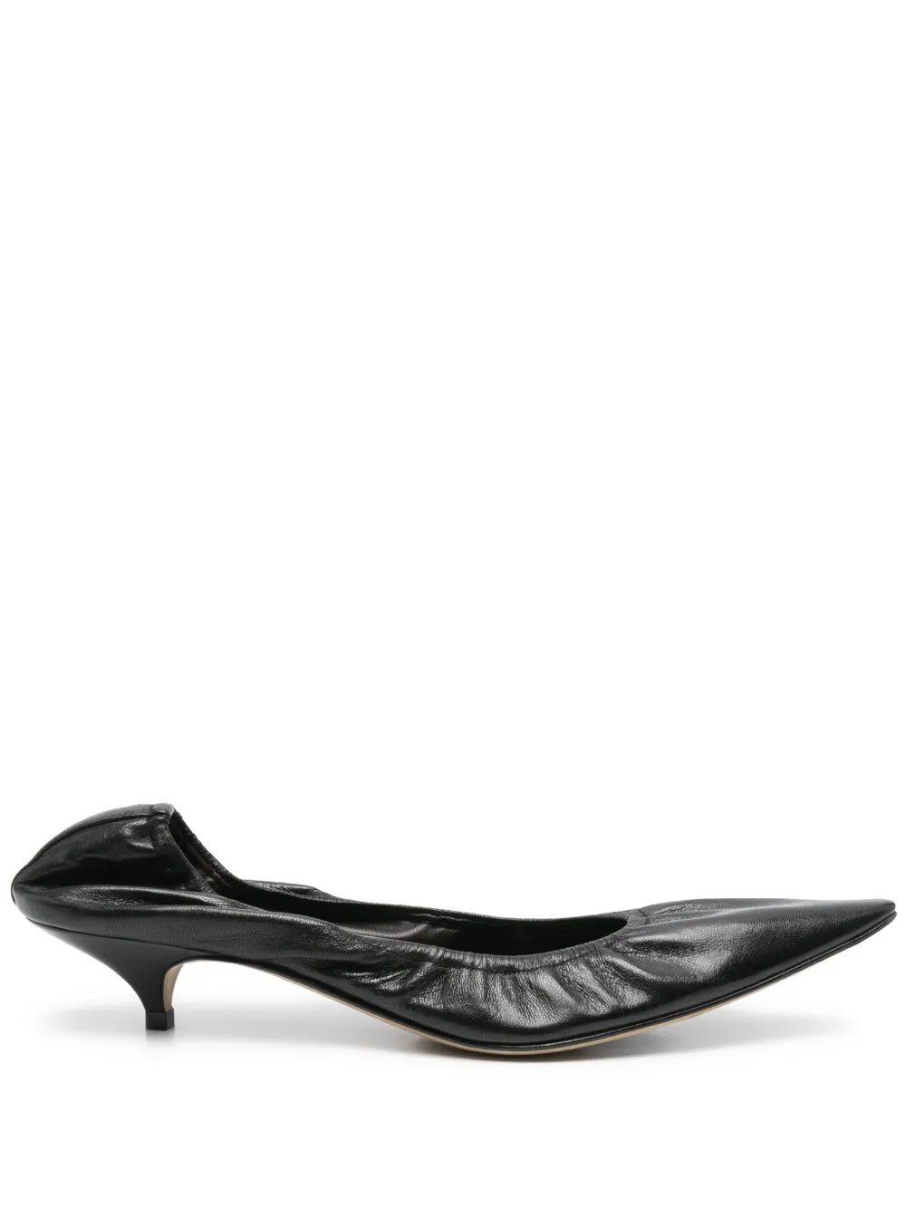 The Row Pre-Owned 40mm Liisa Kitten pumps | Black | Image 1