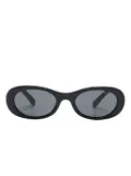 Miu Miu Pre-Owned Glimpse sunglasses - Black