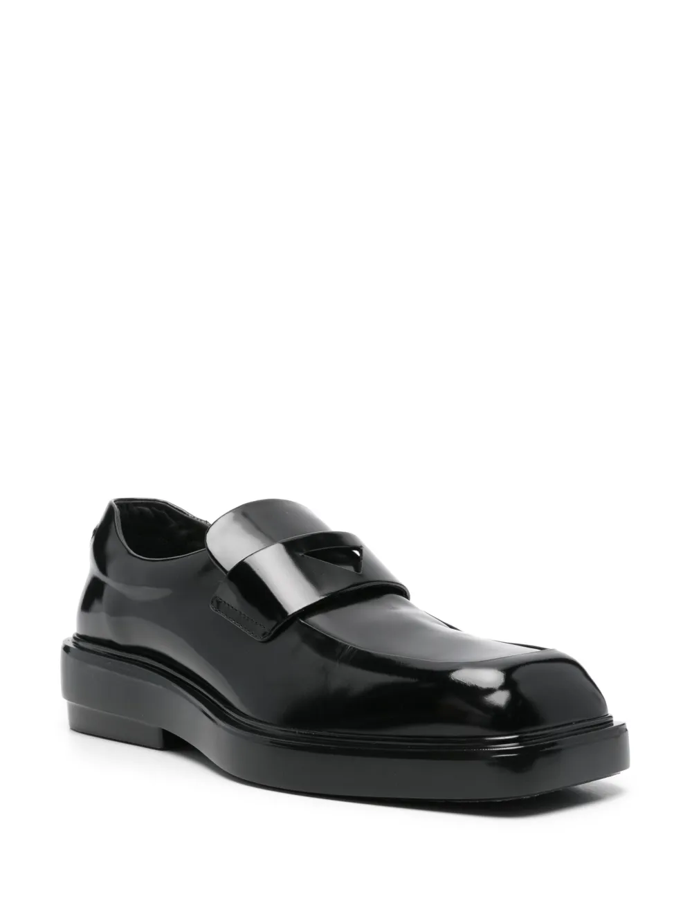 Prada Pre-Owned Leren loafers - Zwart
