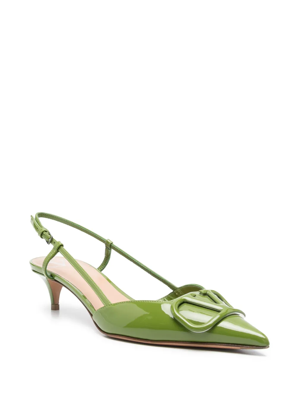 Valentino Garavani Pre-Owned 45mm VLogo Signature pumps - Groen