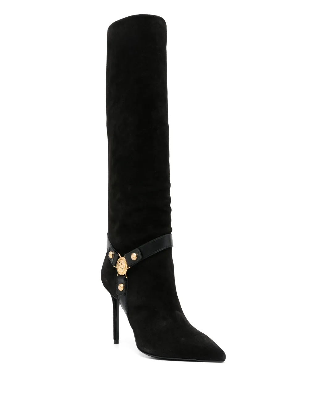 Balmain Pre-Owned 100 mm Eva laarzen - Zwart