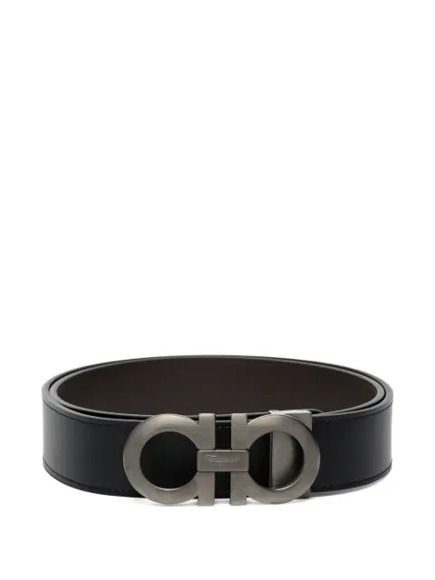 Ferragamo Pre-Owned cinturón reversible con hebilla de Gancini