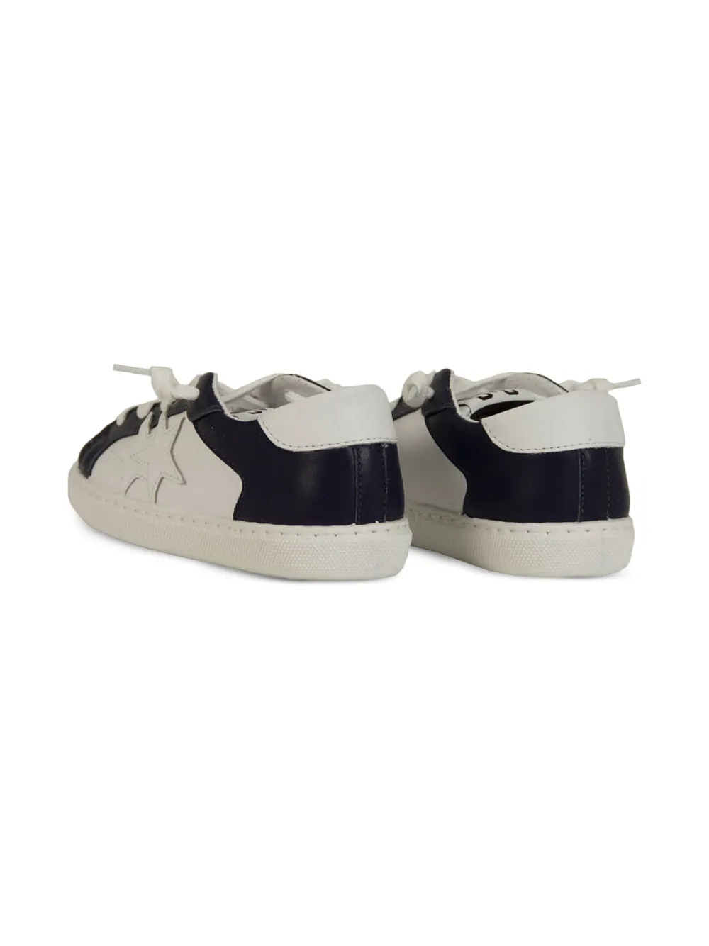 2 Star Kids Leren sneakers Wit