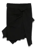 Ottolinger asymmetric mini skirt - Black