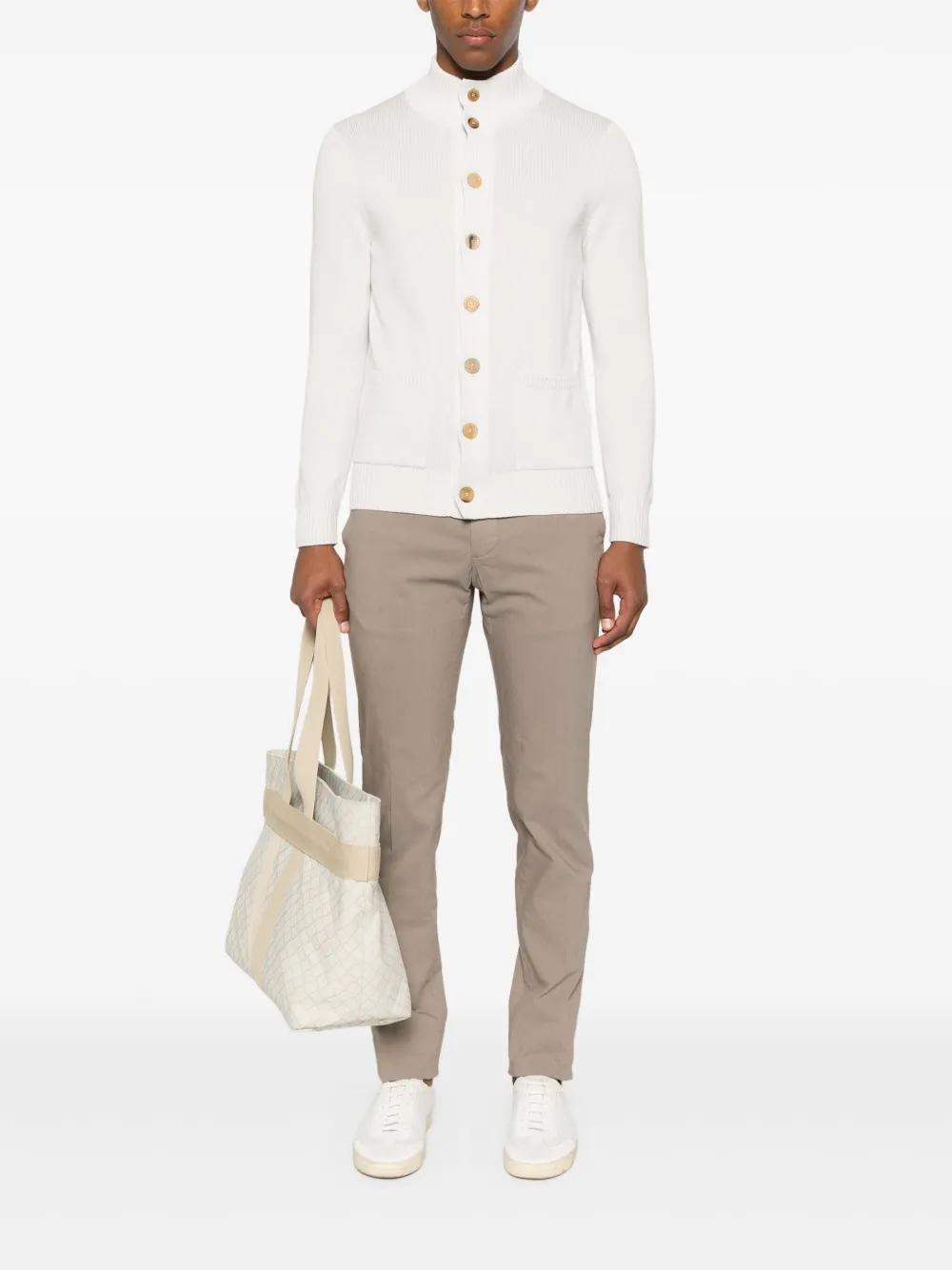 Incotex cotton trousers - Grijs