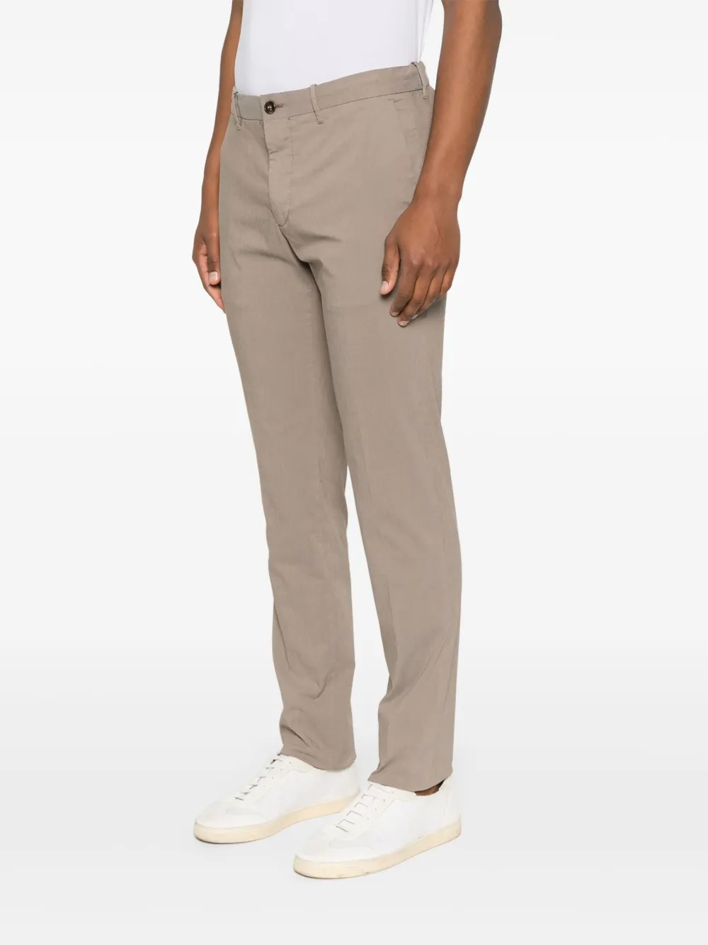 Incotex Katoenen broek Grijs