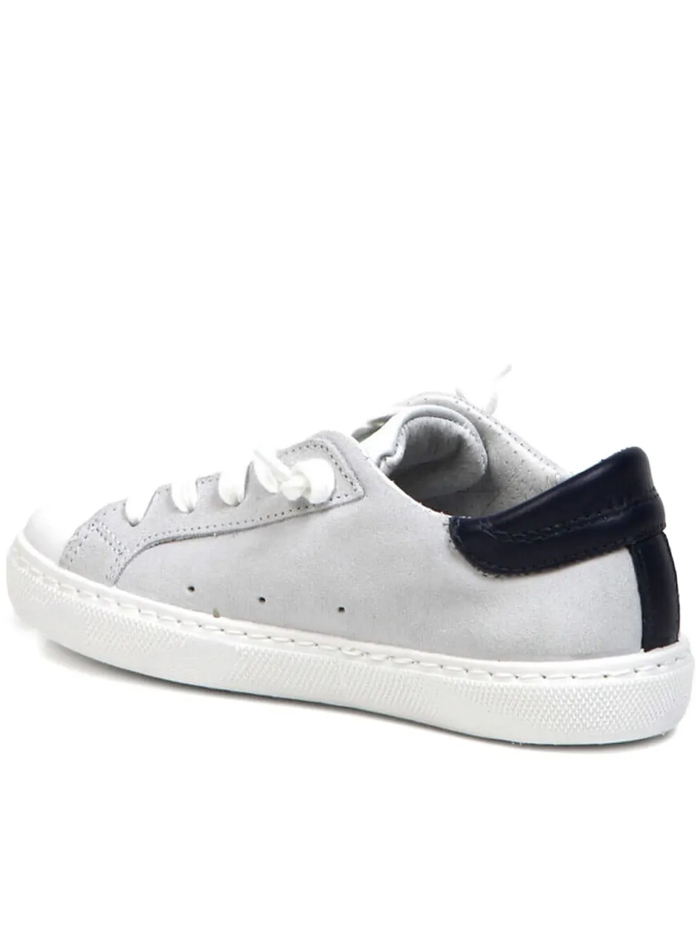 2 Star Leather Sneakers In Gray
