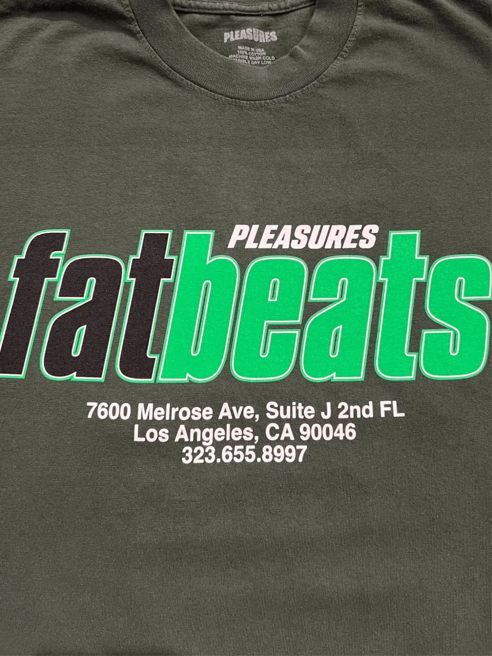 Pleasures Melrose t-shirt Groen
