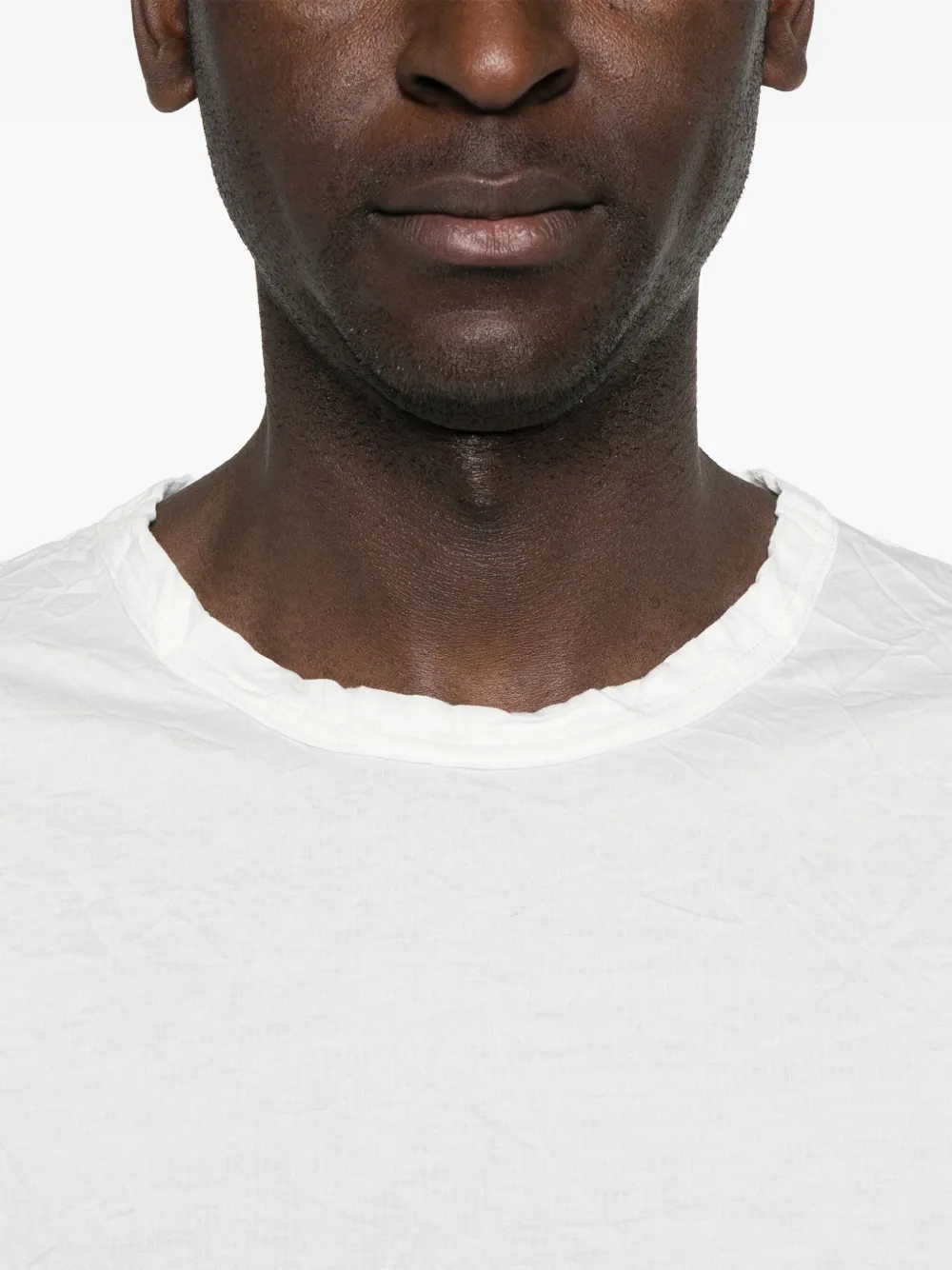 Yohji Yamamoto Effen T-shirt Wit