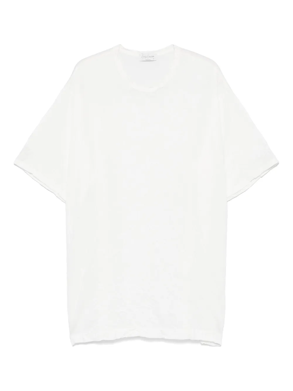 Yohji Yamamoto playera básica | blanco | Image 1