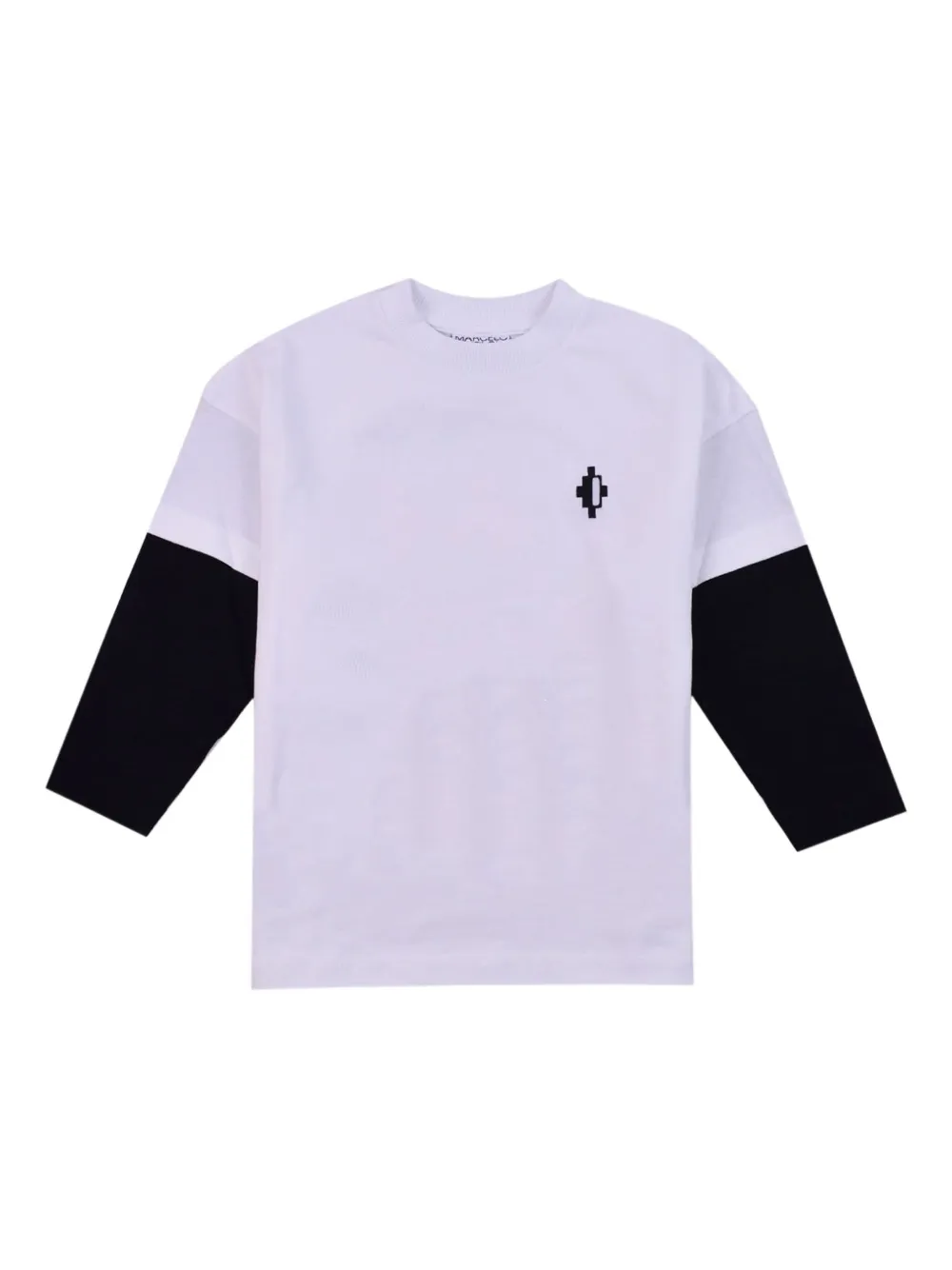 Marcelo Burlon County Of Milan Kids Katoenen T-shirt Wit