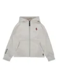Moncler Enfant zip-up hoodie - Grey