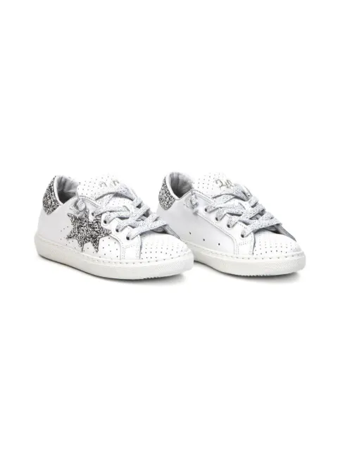 2 Star Kids baskets en cuir